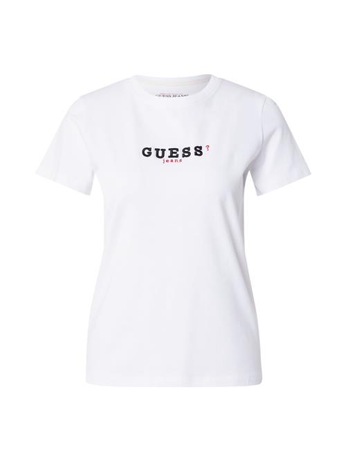 Se GUESS JEANS Shirts  rød / sort / hvid ved About You