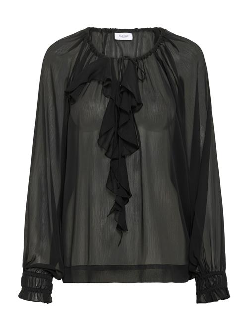 Se SAINT TROPEZ Bluse 'Lazie'  sort ved About You