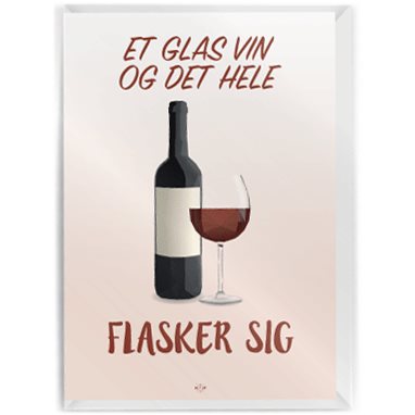 CITATPLAKAT Lejlighedskort A7 (10,5 x 7,5 cm)
