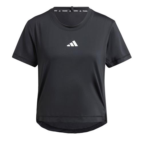 ADIDAS PERFORMANCE Funktionsbluse 'Training Adaptive Workout'  sort / hvid