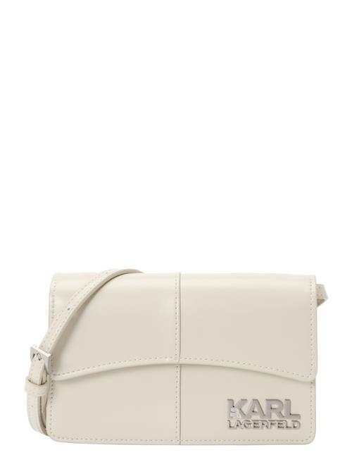 Karl Lagerfeld Skuldertaske 'STONE'  lysebeige