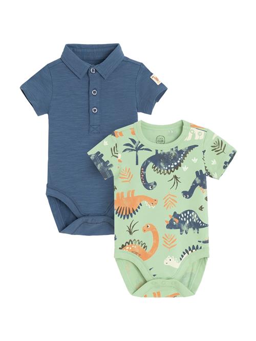 Cool Club Sparkedragt/Body  navy / grøn / orange / hvid