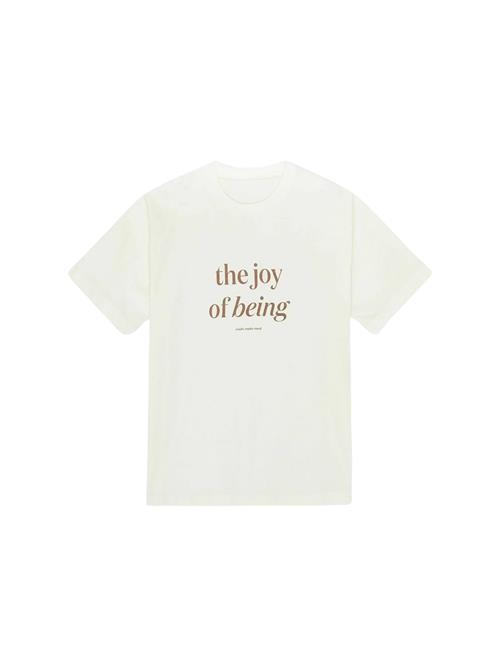 moshi moshi mind Shirts 'Statement'  ecru / brun