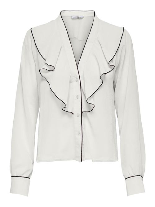ONLY Bluse 'ONLVIBER'  sort / hvid