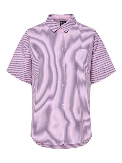 PIECES Bluse 'PCFEMME'  blå / pink