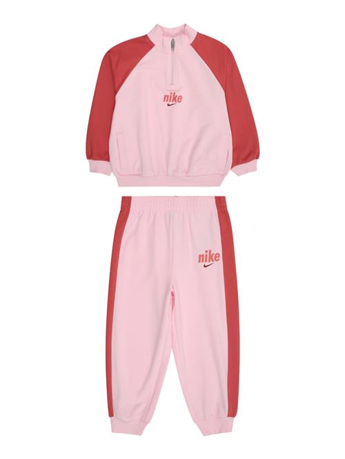 Nike Sportswear Joggingdragt 'E1D1'  lyserød / rød