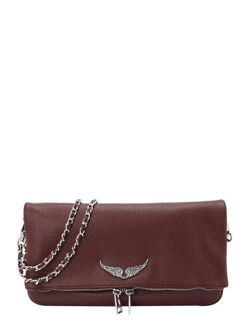 Zadig & Voltaire Clutch 'ROCK'  carminrød
