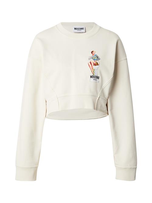 Moschino Jeans Sweatshirt  nude / elfenben / sort / offwhite