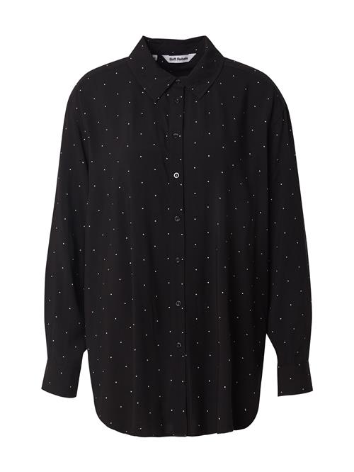 Soft Rebels Bluse 'SRMargot'  sort / hvid