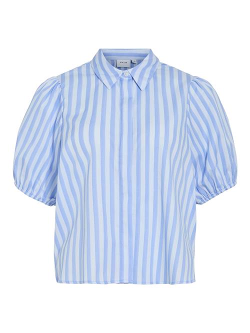 VILA Bluse 'VIAstana'  pastelblå / lyseblå