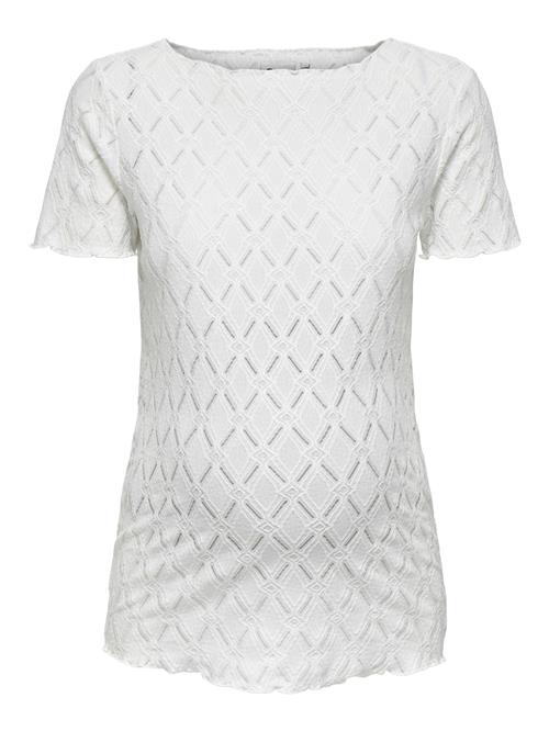 Only Maternity Shirts 'OLMJunila'  hvid
