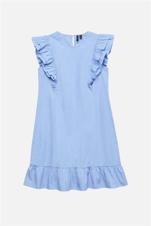 Aila Dress - Little Boy Blue / White - XL - Vero Moda