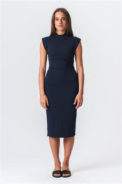 Isabella Kjole - Navy - XL - TeeShoppen