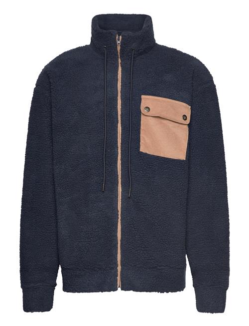 Se Dpcord Detail Teddy Jacket Denim Project Navy ved Booztlet