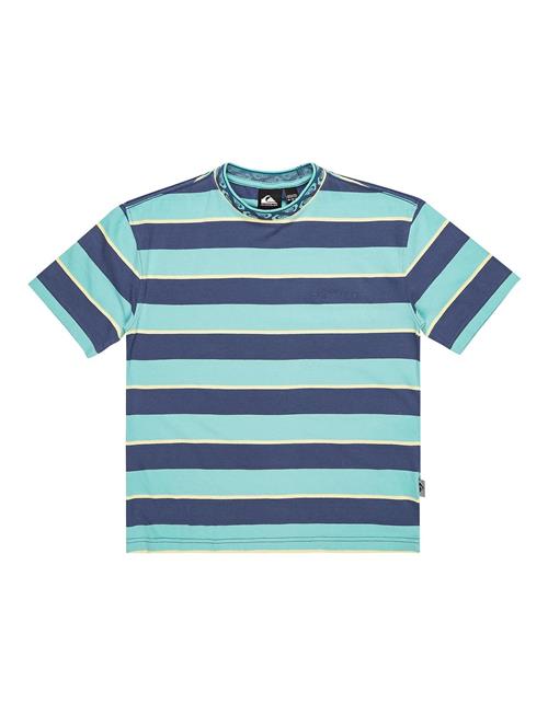 Se Stripe Tee Yth Quiksilver Blue ved Booztlet