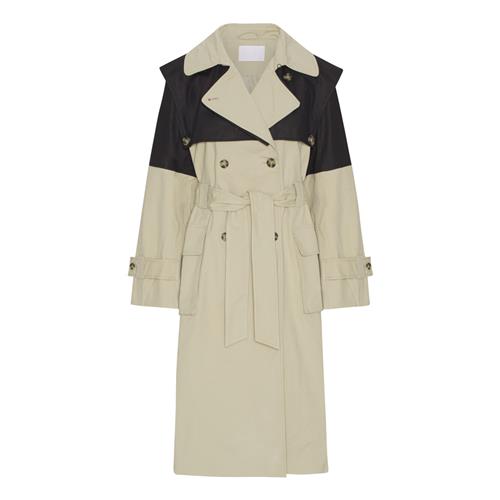 2NDDAY Overgangsfrakke 'Harbor'  creme / sort