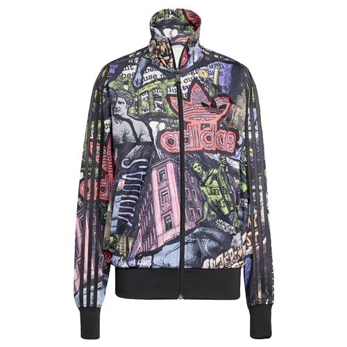 ADIDAS ORIGINALS Overgangsjakke 'Adidas x Jeremy Scott'  lyseblå / lysegrøn / lys rød / sort