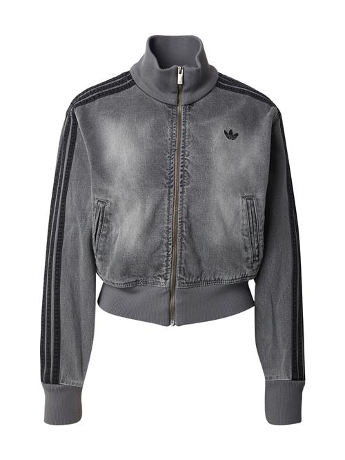 ADIDAS ORIGINALS Overgangsjakke  grå / sort