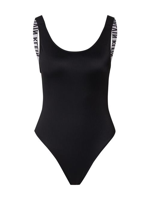 Se Calvin Klein Swimwear Badedragt  sort / hvid ved About You
