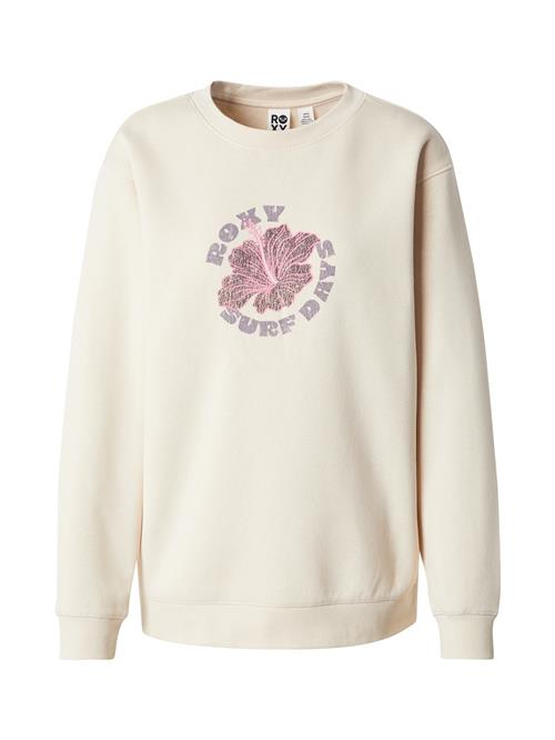 ROXY Sweatshirt  beige / lilla / pink