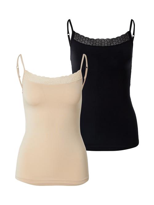 TRIUMPH Undertrøje 'Feel of Modal'  beige / sort