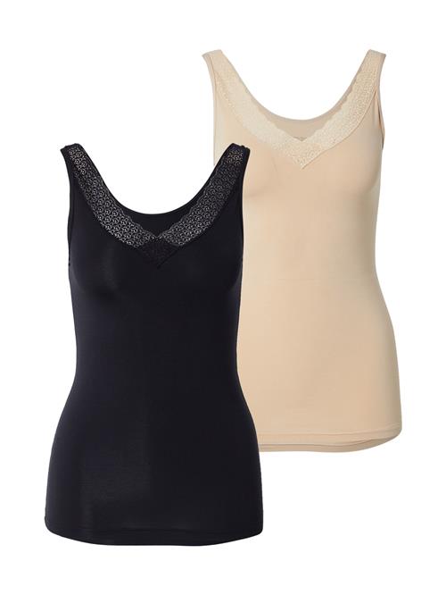 TRIUMPH Undertrøje 'Feel of Modal'  beige / sort