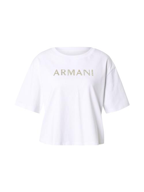 ARMANI EXCHANGE Shirts  guld / sølv / hvid