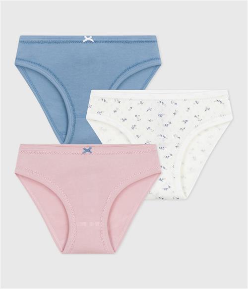 PETIT BATEAU Underbukser  lyseblå / lyserød / hvid