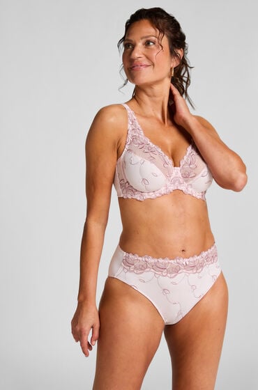 Hunkemöller Ikke-formstøbt bøjle-bh Diva pink