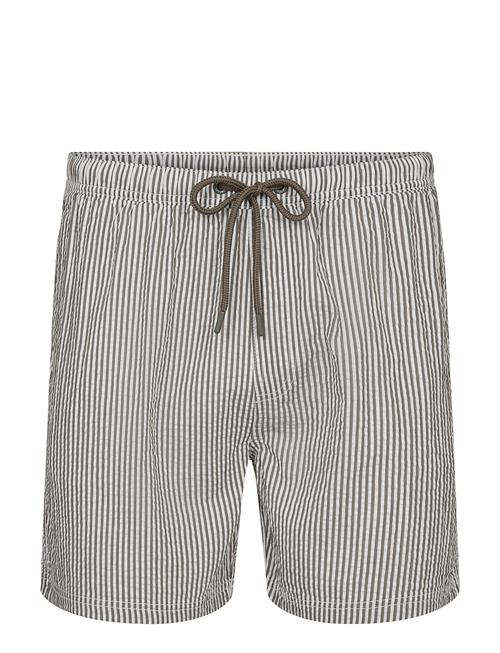 Bs Bahia Regular Fit Swim Shorts Bruun & Stengade Khaki