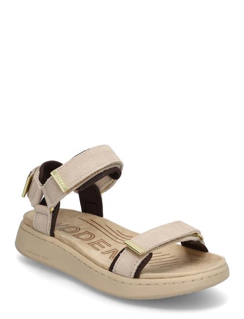 Line Suede WODEN Cream