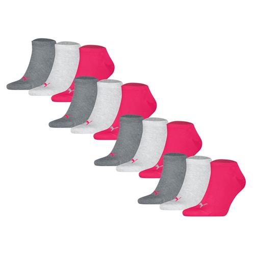 PUMA Sokker  grå / pink / hvid