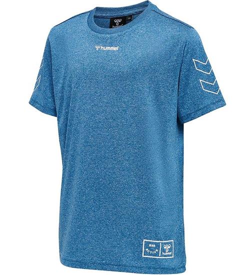 Hummel T-shirt - hmlMISTRAL - Vallarta Blue