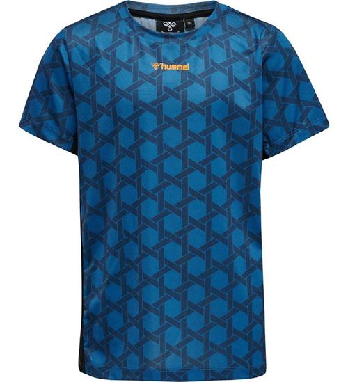 Hummel T-shirt - hmlNoah - Vallarta Blue