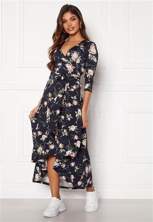 Chiara Forthi Tara 3/4 Sleeve Highlow Dress