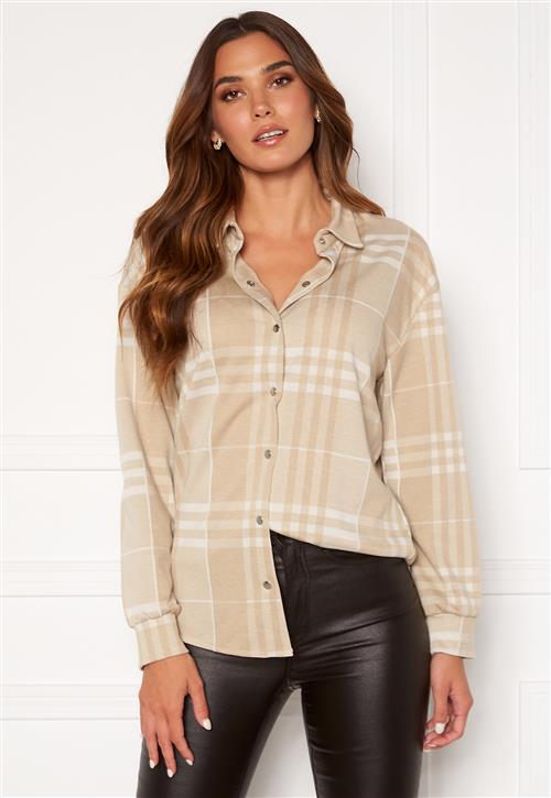 BUBBLEROOM Cleo checked overshirt