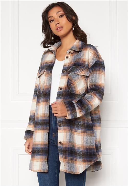 Pieces Phoebe LS Long Shacket