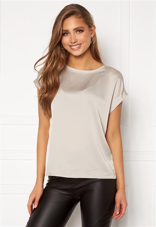 VILA Viellette S/S Satin Top