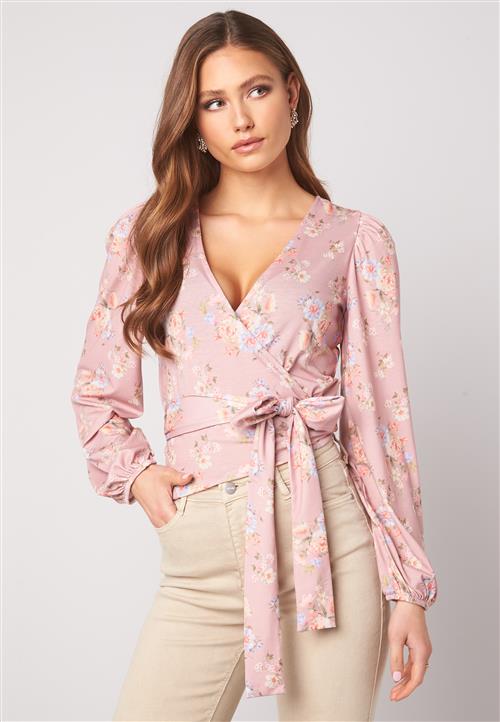 BUBBLEROOM Vilja wrap top