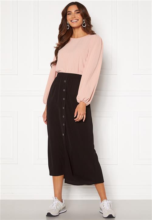 ONLY Nova Lux Button Skirt Solid