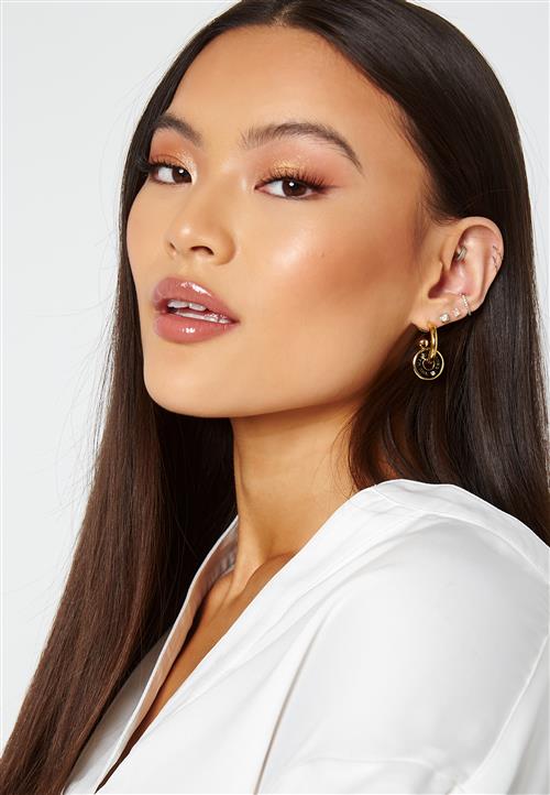 Marc Jacobs The Medallion Hoop Earrings