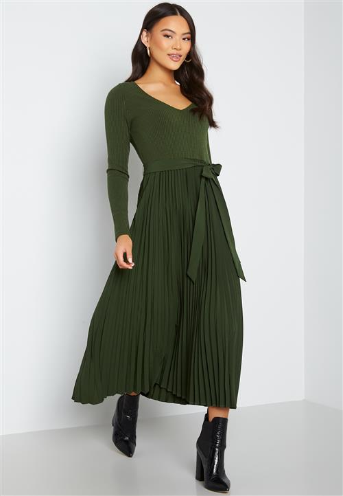 Guess ES LS Erynn Pleated Dress