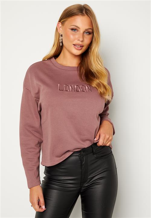 JDY Paris L/S Short Sweat
