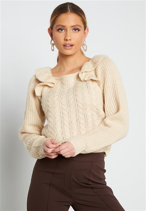 VILA Shy Detail L/S Knit Top