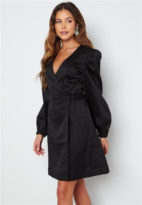 SELECTED FEMME Tanka LS Short Wrap Dress