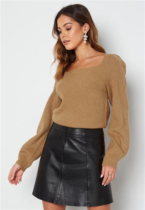 VILA Ril L/S Detail Knit Top