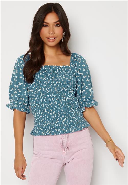 VILA Picco S/S Smock Top