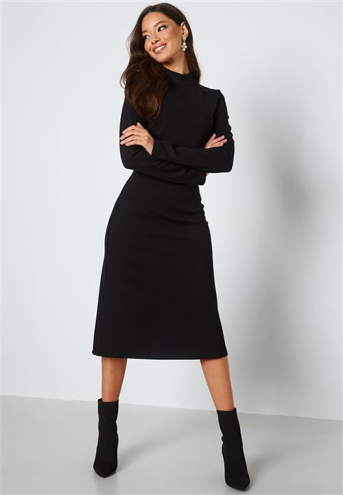 SELECTED FEMME Belli LS Knee Dress B Black