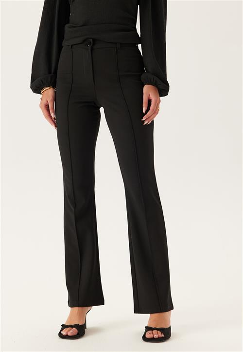 BUBBLEROOM Soft Flared Suit Trousers
