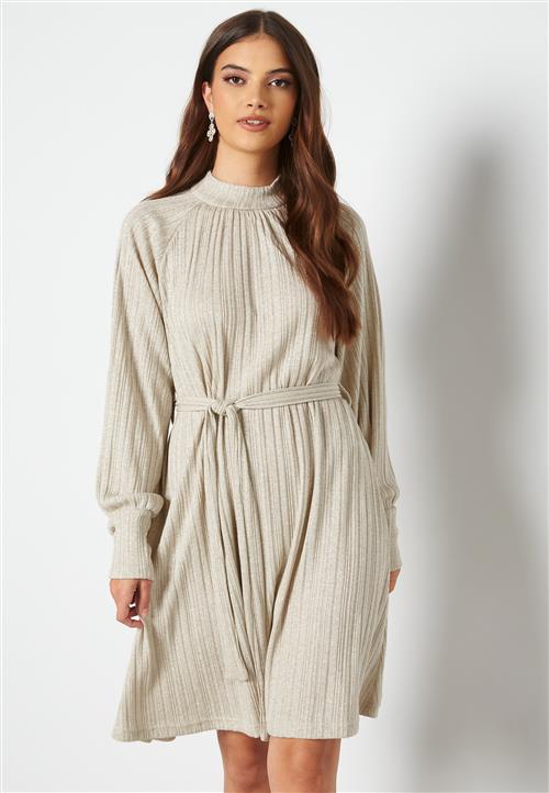 Pieces Dalilah LS Belt Dress